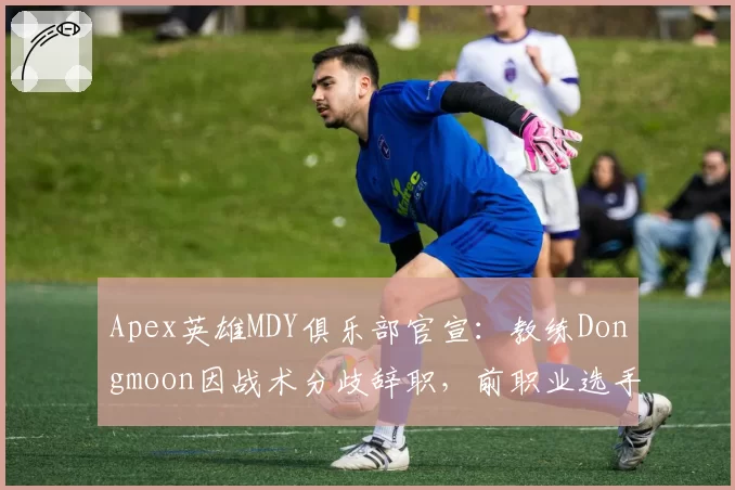 Apex英雄MDY俱乐部官宣：教练Dongmoon因战术分歧辞职，前职业选手小海接任